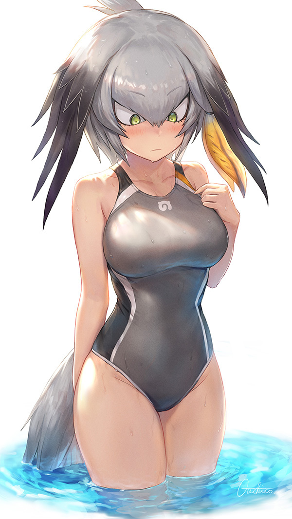 Anime Art - Аниме, Anime Art, Kemono Friends, Shoebill