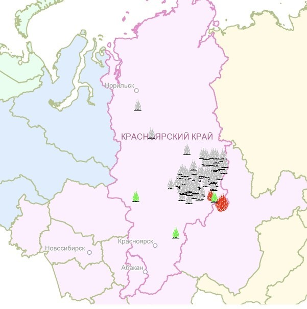 Fires in Krasnoyarsk: the media lies. Nearly 700,000 hectares are on fire. - My, Forest fires, Krasnoyarsk, Power, Negative, Lies by the media, media, Longpost, Media and press