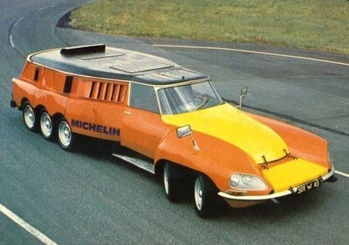 Citroen DS Michelin PLR laboratory car - Auto, Car, Citroen, Michelin, Longpost