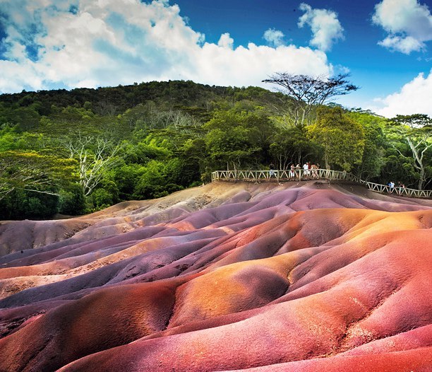 The Seven Colored Sands of Mauritius - Amazing, Incredible, Geology, beauty, Nature, Natural stones, Interesting, Minerals, Longpost