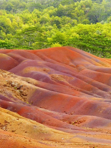 The Seven Colored Sands of Mauritius - Amazing, Incredible, Geology, beauty, Nature, Natural stones, Interesting, Minerals, Longpost