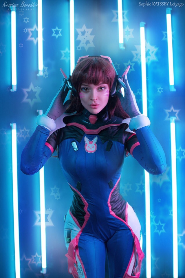 D.Va из Overwatch от Софии Летяго - Overwatch, Dva, Sophie Letyago, Katssby, Косплей, Модели, София Летяго, Длиннопост