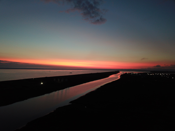 Sunset - My, Kamchatka, Sunset, Longpost