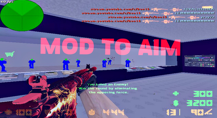 MOD TO AIM    1.6AIM TRANING Aim, CS:GO, 