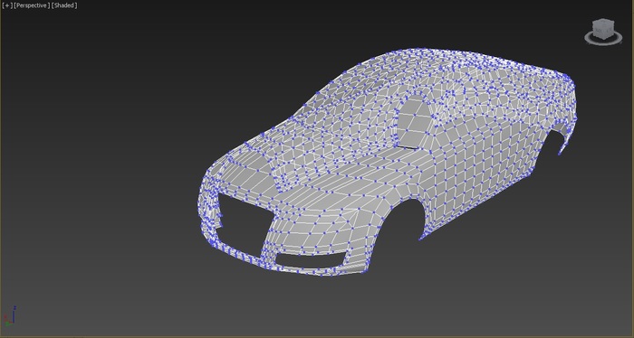 3d max моделирование автомобиля часов