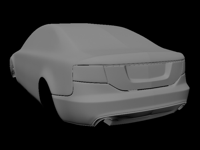 3d max моделирование автомобиля часов