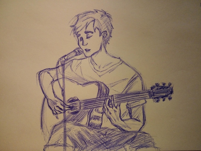 Rate - My, guitar player, Sketching, Self-taught