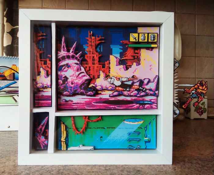 /Shadowbox  "Comix Zone" (SEGA) , , Shadowbox, Comix Zone