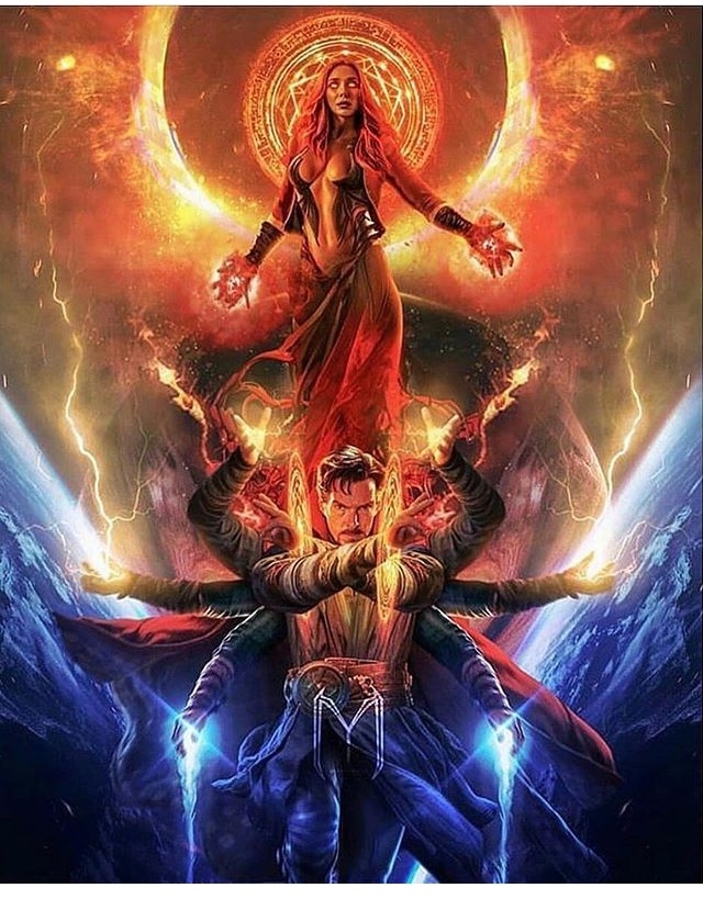 Wanda and Strange - Мстители, Ванда, Доктор Стрэндж, Длиннопост