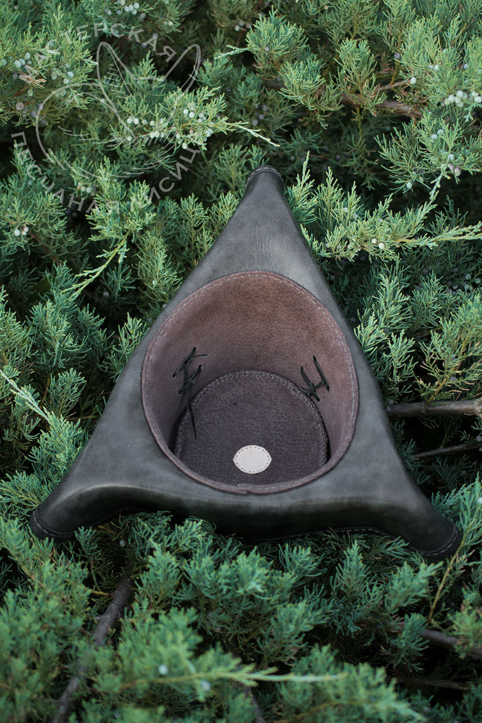 Ещё одна треуголка Ручная работа, Шляпа, Кожа, Своими руками, Длиннопост, Треуголка, Рукоделие без процесса