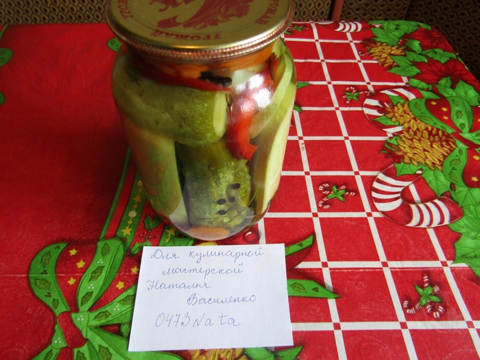 Pickled cucumbers with zucchini for the winter - My, Cooking, Video recipe, Blanks, Pickling, Zucchini, Video, Longpost, Recipe