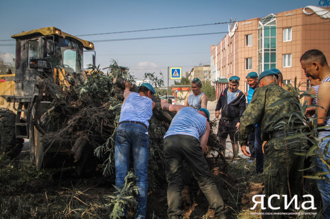 Yakut paratroopers celebrated the day of the Airborne Forces with good deeds. - Longpost, Day of the Airborne Forces, Yakutsk, Good deeds