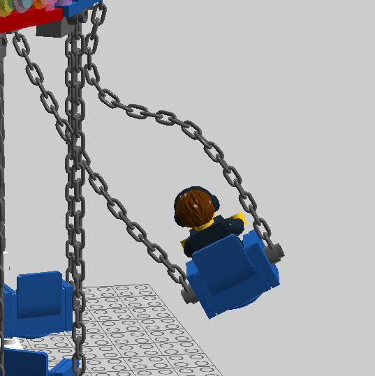 Лего Карусель (Lego carousel) - Моё, LEGO, Карусель, Аттракцион, Игрушки, LEGO digital designer, LEGO самоделки, Парк, Длиннопост