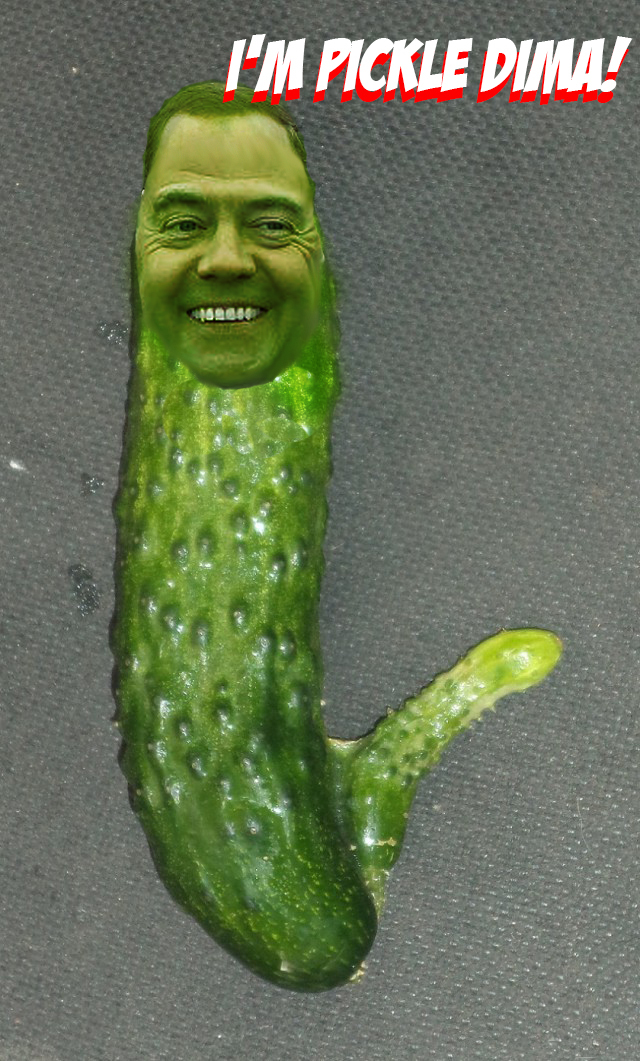 Inspired by Rick and Morty - My, Politics, Rick and Morty, Dmitry Medvedev, Bad joke, , Banter, Cucumbers