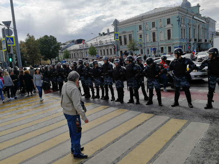 Short review. Peaceful procession For Fair Elections Moscow. 3.09.19 - My, Rally, Moscow, Elections, Sergei Sobyanin, Unauthorized meeting, August, Alexey Navalny, Politics, Longpost