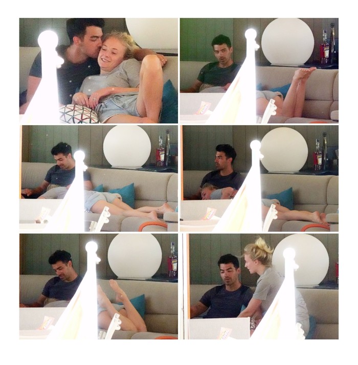 Sophie Turner - Actors and actresses, Sophie Turner, Joe Jonas, Photo on sneaker