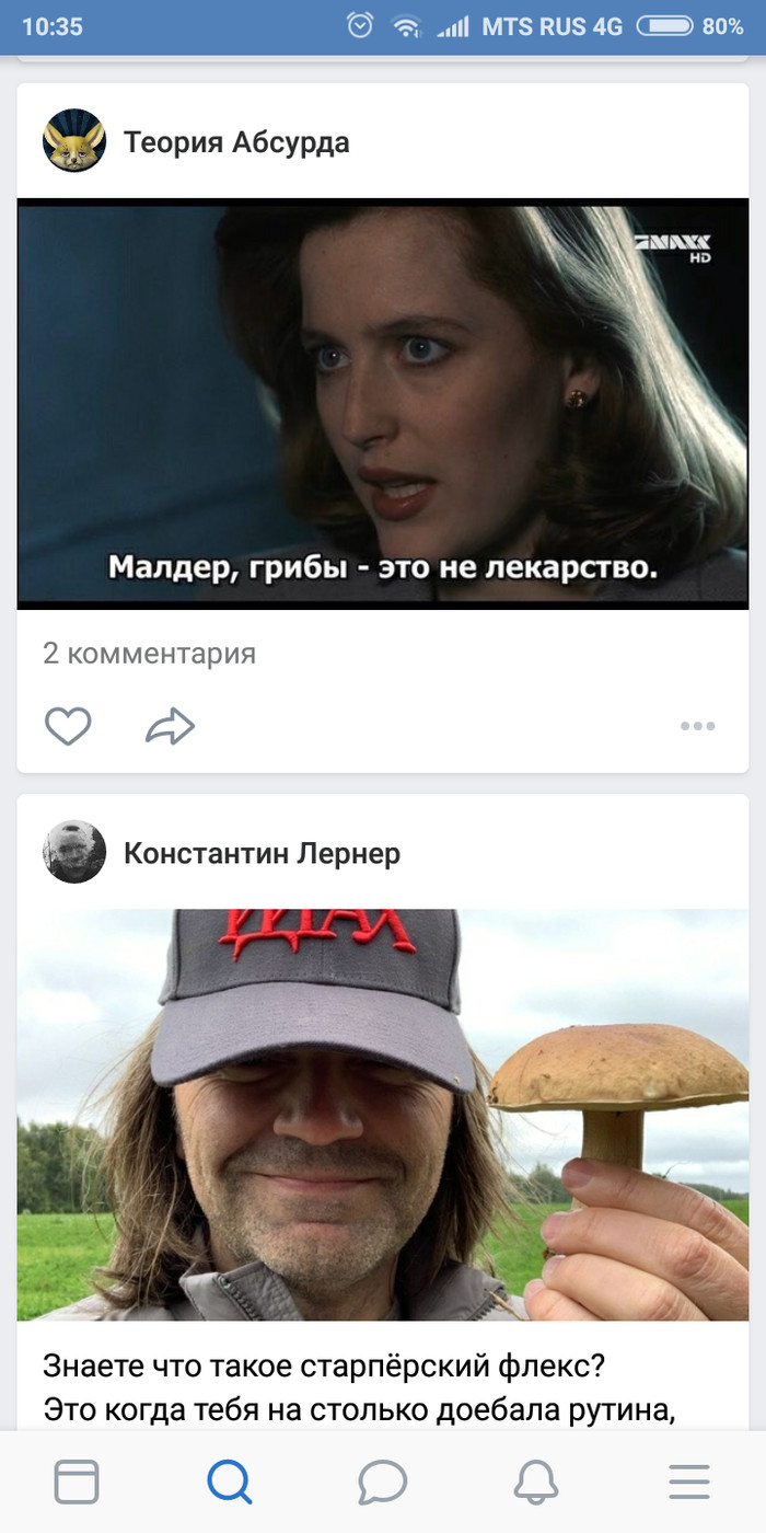 A selection of news in VK - top. - Dmitry Malikov, Secret materials, Mushrooms, Mat