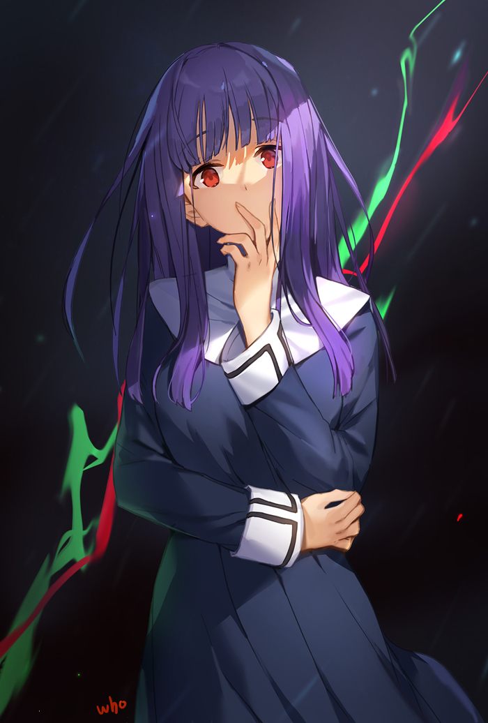 Fujino Asagami - Kara no kyoukai, Anime, Anime art, Anime original, Fujino Asagami