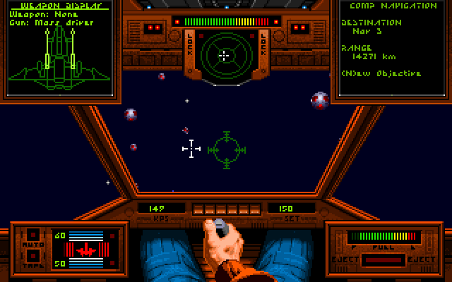 Wing Commander. Part 1 - My, 1990, Passing, , Origin, Space fiction, DOS games, Retro Games, Computer games, Longpost