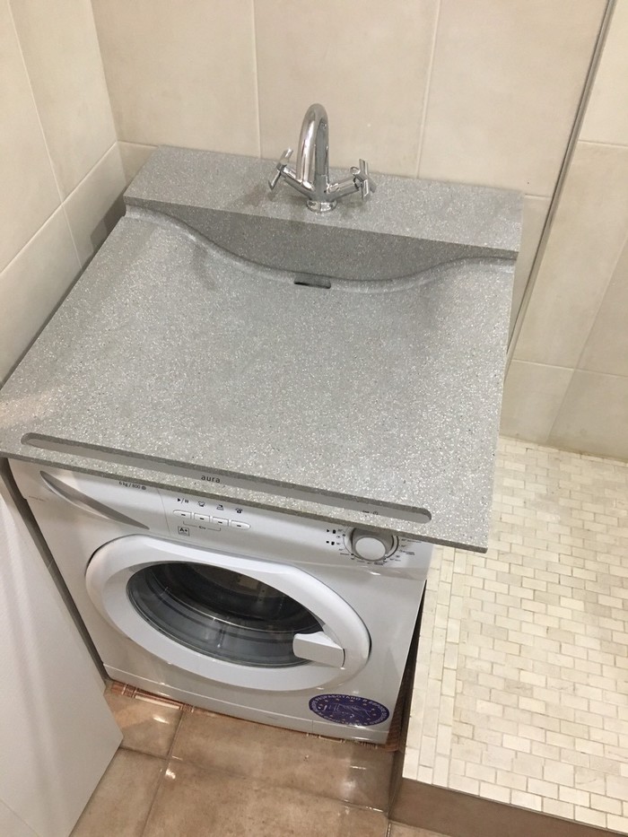 Sink for washing machine. - , Plumbing, Longpost, Sink