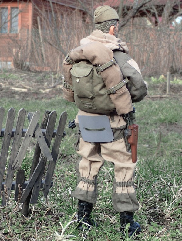 Scale 1/6 - figurine with RPK - My, Sixth scale, Figurine, Toy soldiers, Longpost, Modeling, Figurines