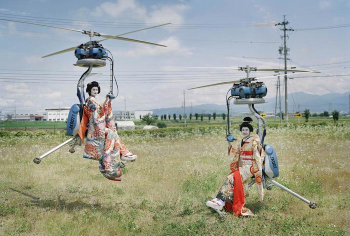 Flying Geisha, Nagano Prefecture, Japan - Pilot, , Geisha, Japan, Aviation