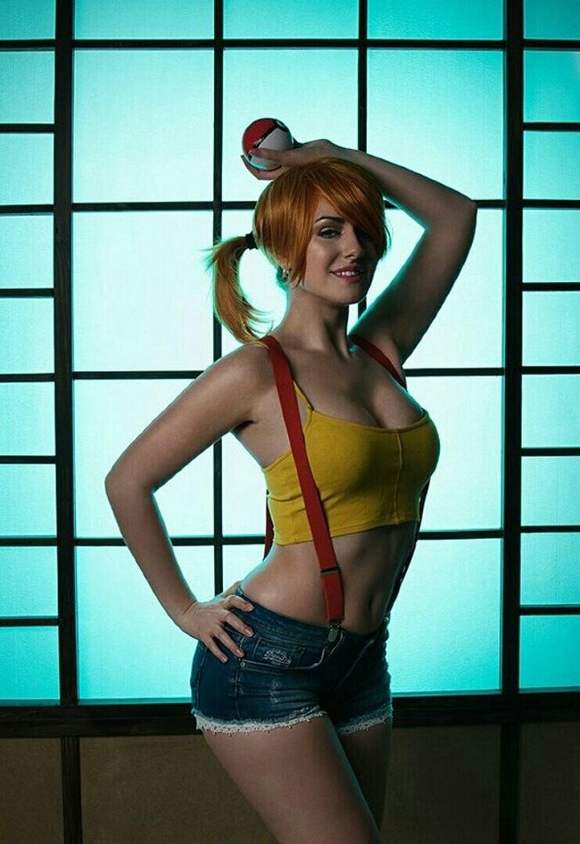 Quality Pokemon Cosplay from a beautiful red-haired girl - Misty, Russian cosplay, Longpost, Cosplay, Pokemon, My