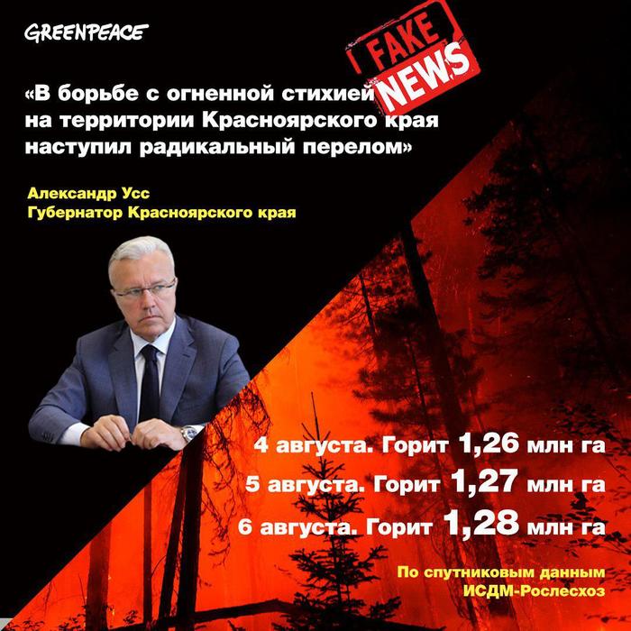 The Governor of the Krasnoyarsk Territory is wrong again - My, Greenpeace, Forest, Longpost, GIF, Forest fires, Siberia, Alexander Uss, Петиция