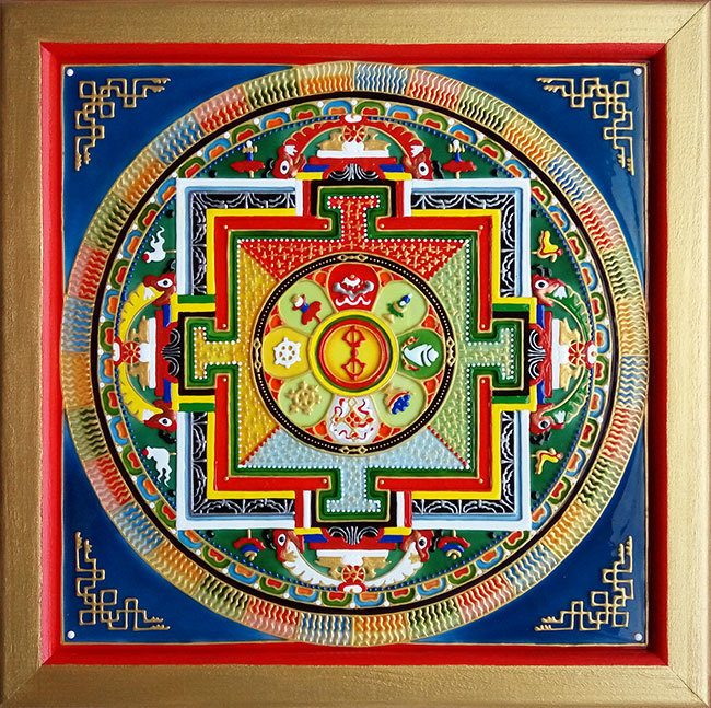 Tibetan mandalas. - Buddhism, Tibet, Longpost, Mandala