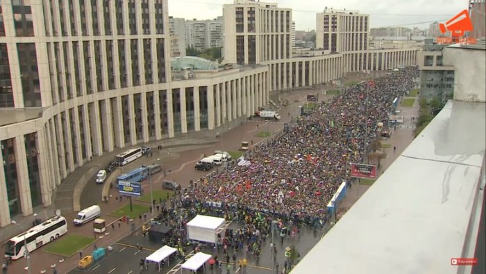 Again no one came - Longpost, Ilya Varlamov, news, Politics, Opposition, Love Sable, Moscow, Rally