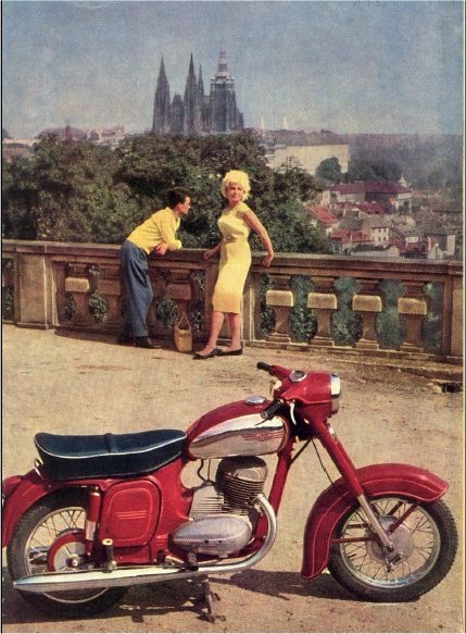 Motorcycles Java, old advertising posters - Czechoslovakia, Java, Motorcycles, Advertising, Longpost, Moto