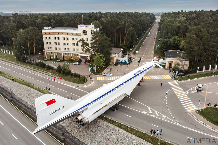 Supersonic constructor - Aeroflot, the USSR, Airplane, The photo, Constructor, Supersonic, Tu-144, Zhukovsky, Longpost