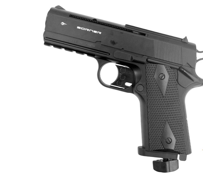 Pneumatic pistol Borner wc 401 - My, Pistols, Pneumatics, Air, Longpost, Airguns