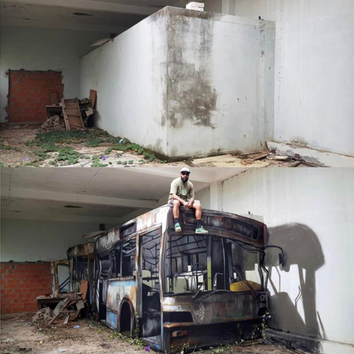 Master - Mural, Bus, Artist, Craftsmanship