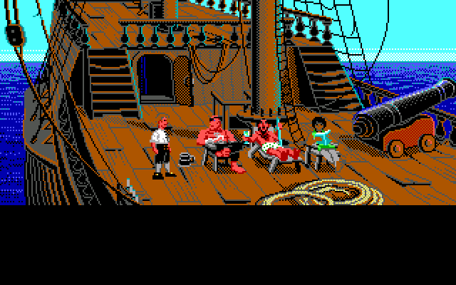 The Secret of Monkey Island. Part 2 - My, 1990, Passing, Monkey Island, Lucasfilm Games, DOS games, Quest, Retro Games, Computer games, Longpost