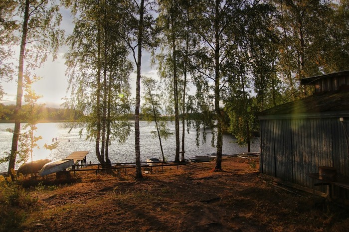 Vuoksa river - My, Leningrad region, Vuoksi, River, dawn, Canon 80d, The photo