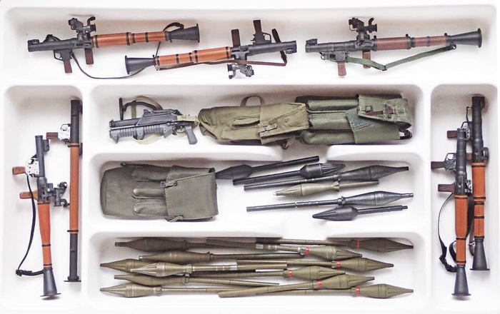 Box for RPG-7 shots in 1/6 scale - My, Sixth scale, RPG-7 grenade launcher, Grenade launcher, , Toy soldiers, Diorama, , Longpost, Figurines