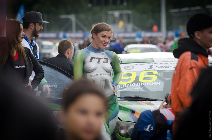 The topic of boobs is revealed. - NSFW, My, Rscg, Автоспорт, Moscow Raceway, Longpost