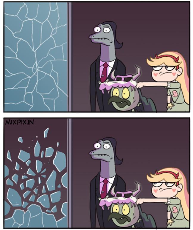 Star vs the forces of evil. Comic (Handsome) - Comics, Star vs Forces of Evil, Humor, Longpost, Animated series, Star butterfly, Toffee, Ludo, Moringmark