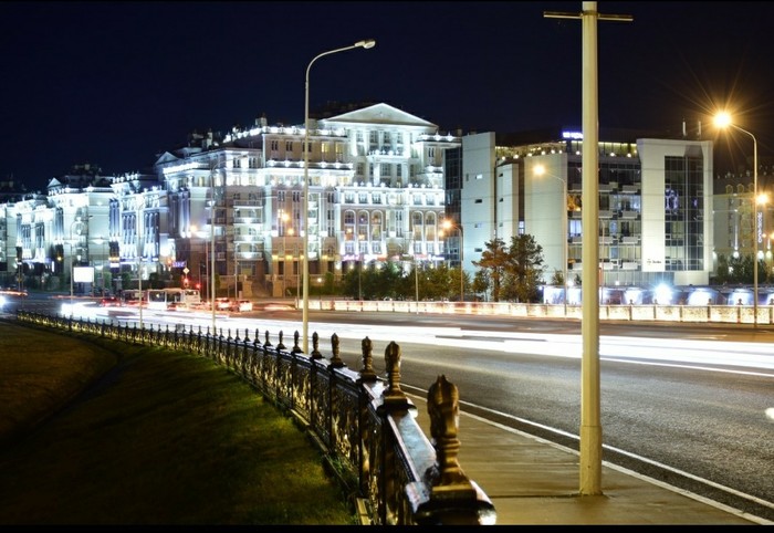 This is Astana baby - My, Night shooting, Astana, 