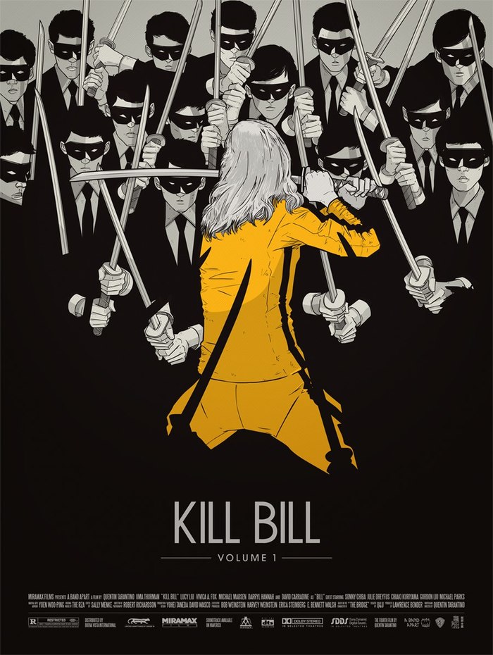 Kill Bill - My, Quentin Tarantino, Kill Bill, Movies, Thriller, Боевики, Uma Thurman, Mat, Longpost