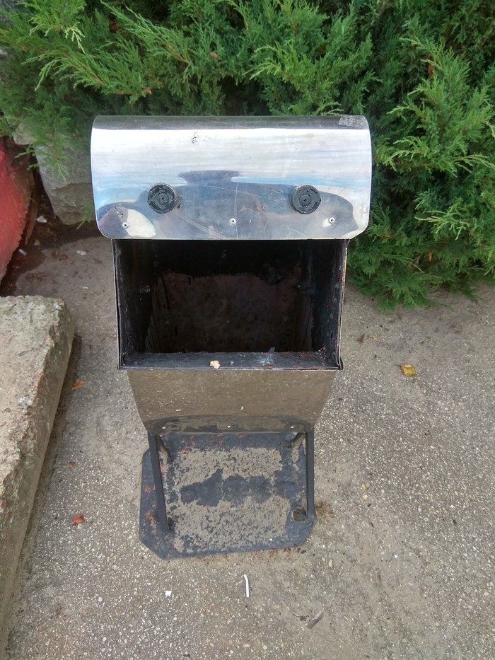 Hay tech style - Trash can, Urn, , Longpost