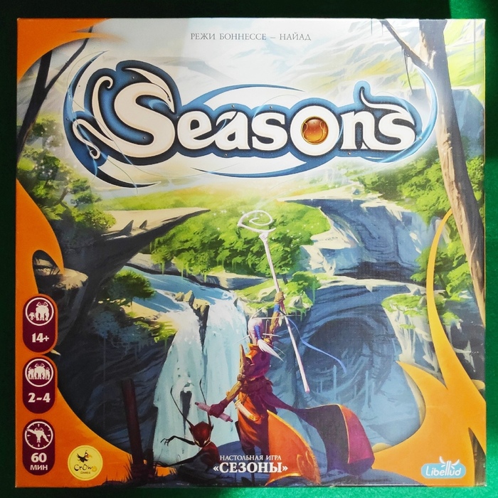 Seasons. Как стать архимагом за 3 года. - Моё, Настольные игры, Сезон, Seasons, Обзор, Игровые обзоры, Длиннопост