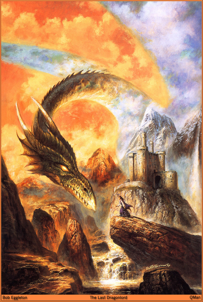 Dragons by BOB EGGLETON - Retro, Art, Bob Eggleton, The Dragon, Longpost