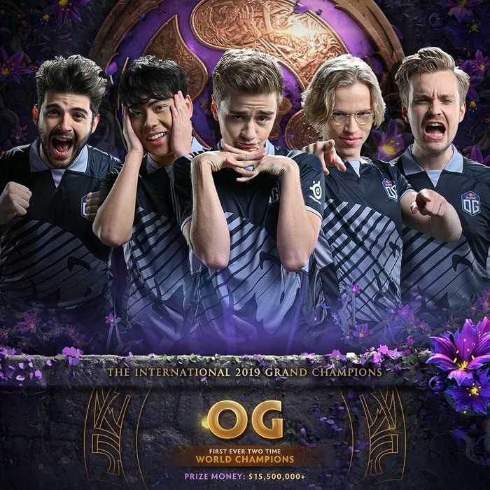 OG is the champion of The International 2019 - Dota 2, 