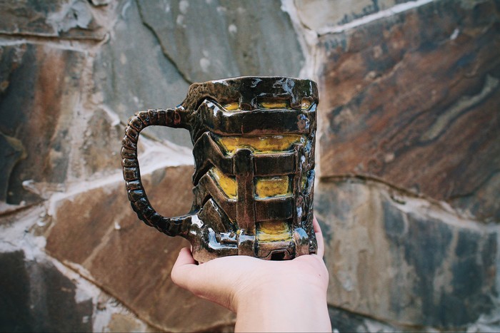 Mug based on the game Dead space - My, Dead space, Dead space 3, Dead Space2, , , Longpost
