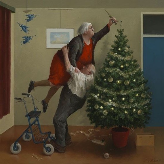 Художник Marius van Dokkum - Арт, Рисунок, Подборка, Пожилые, Marius Van Dokkum, Длиннопост