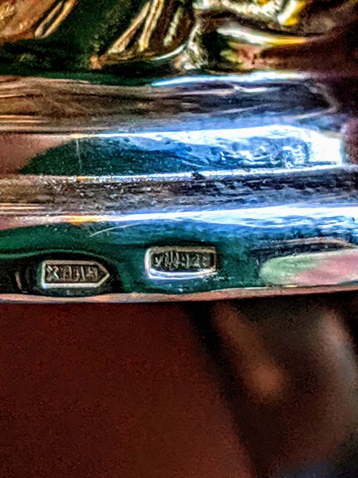 What do these inscriptions on the silver glass mean? - My, Jewelry, Help