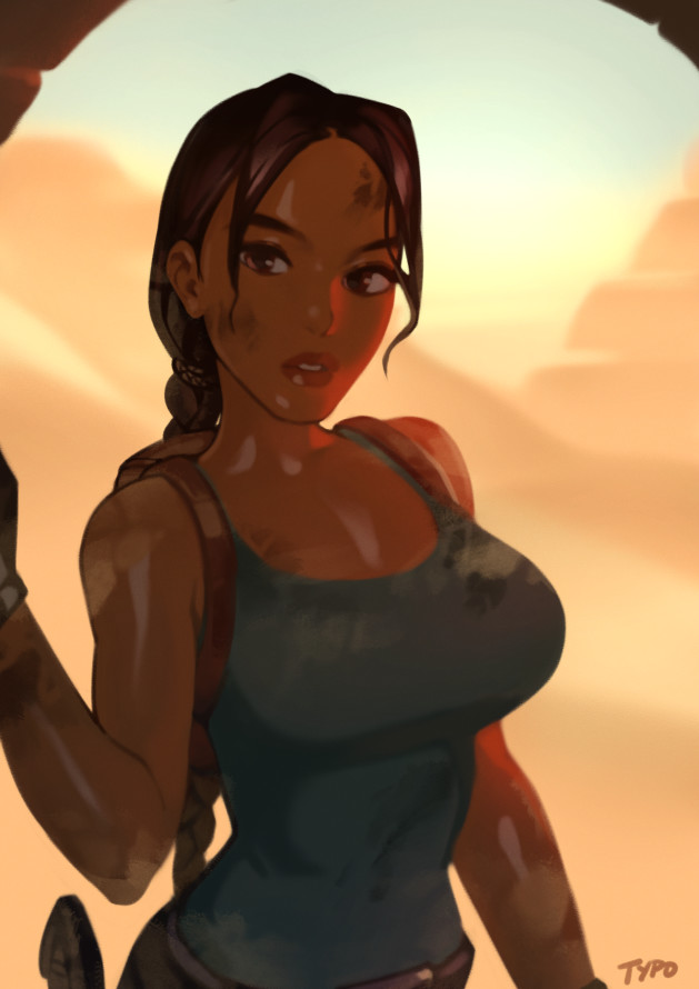 Lara Croft Optionaltypo,  , Tomb Raider, , 
