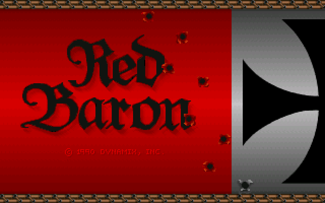 Red Baron. About pilots-aces of the First World War through the prism of a computer game. (Part 1) - My, 1990, DOS games, Computer games, Retro Games, World War I, Flight simulator, Military history, Games, Longpost
